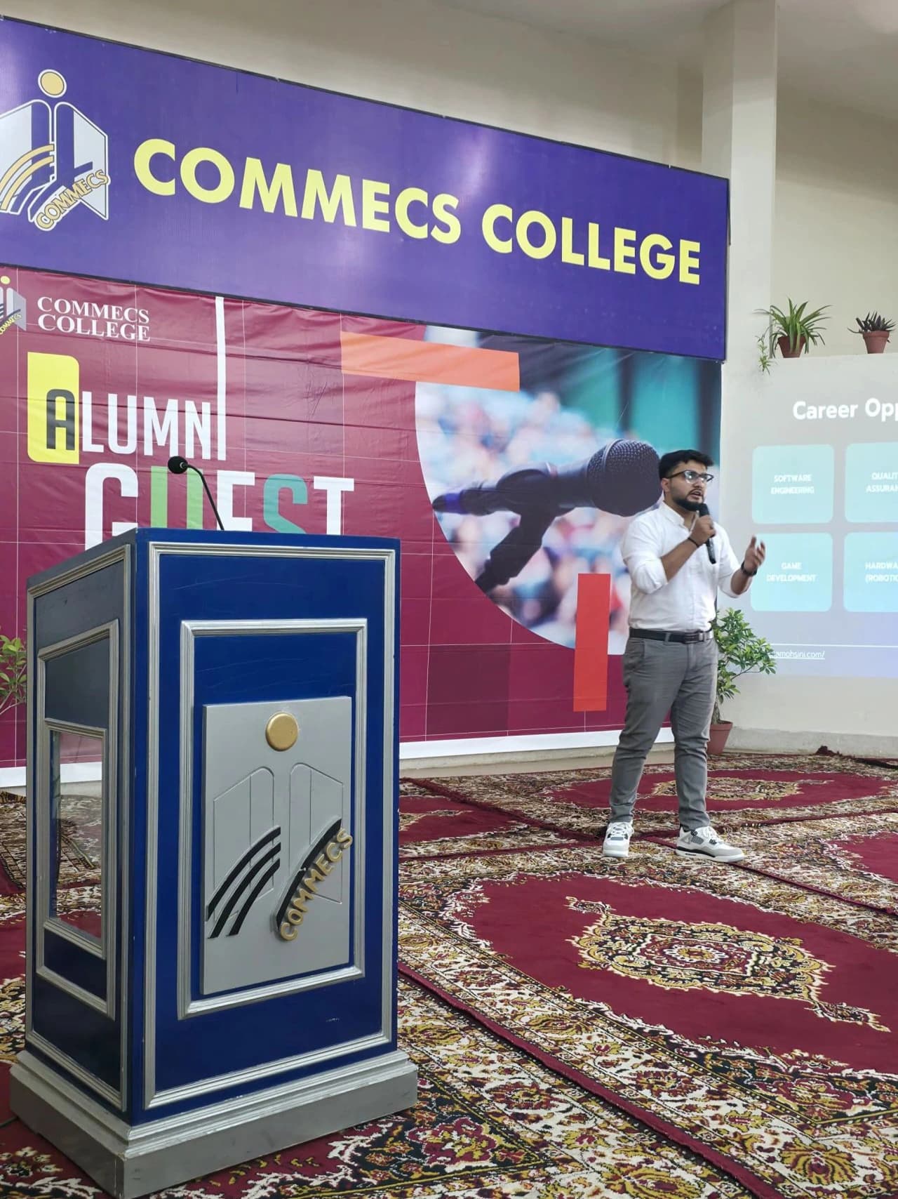 Guest Speaker - Commecs College